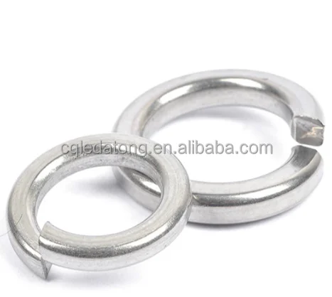 304 Stainless Steel Spring Washer GB93 Open Spring Washer M2M3M4M5M6M8M10