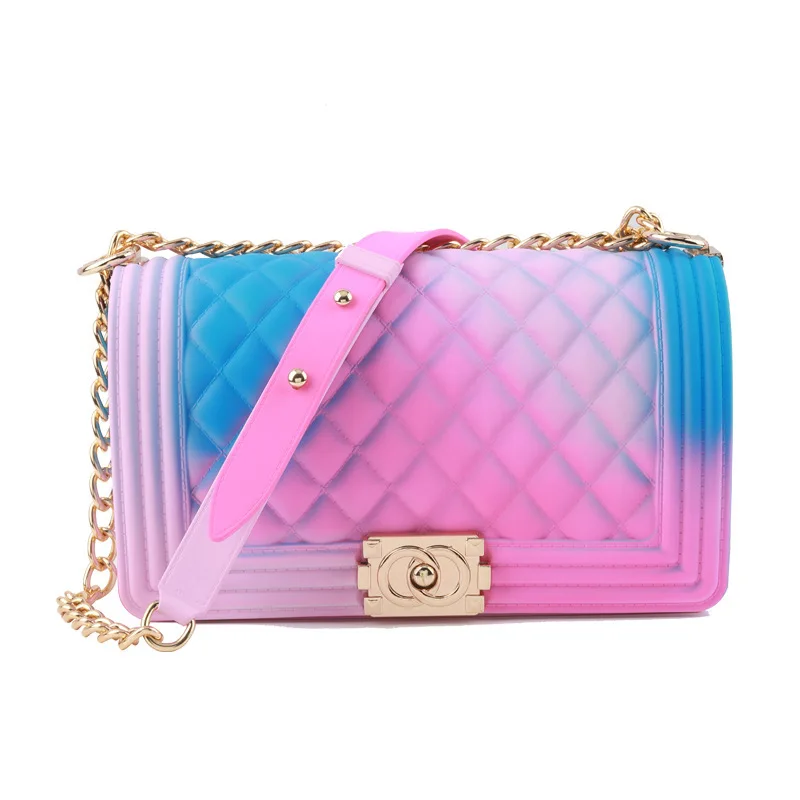 
 Best Selling Color Handbags For Women  2021 Small Fragrant Wind Rhomboid Chain Bag  Ins Popular Ladies Shoulder/Crossbody Bag  