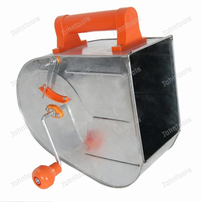 Tyrolean finish and Tyrolean render on the wall by Metal Tyrolean Flicker Machine