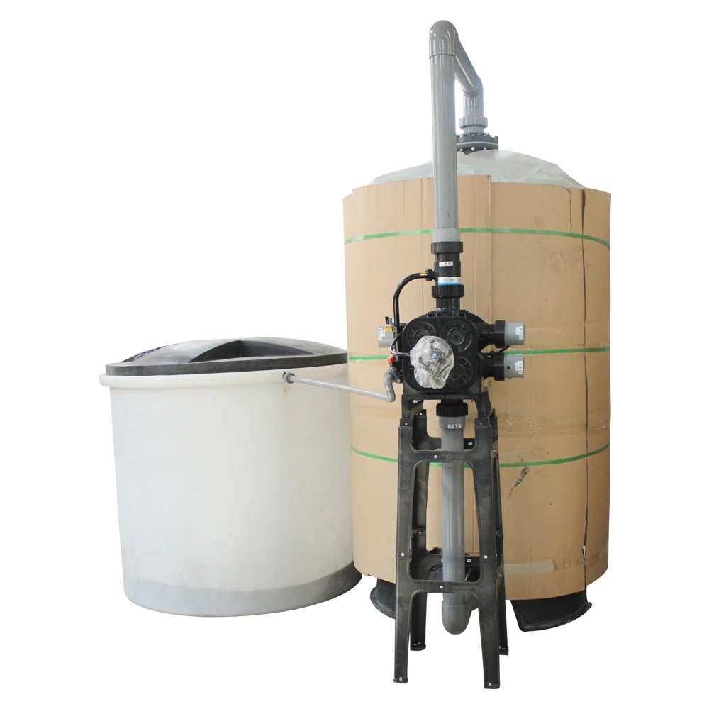 Resin change 30m3/hr Water softener system to Remove Calcium hardness