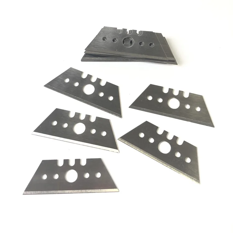 Various Trapezoid Utility Cutter Steel Knife Blades in Carton Box or Wooden Box