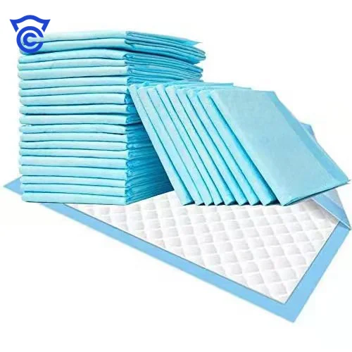 Wholesale Customized Disposable Underpad 60 x 90 Thickened Increased High Absorbency Fluff Pulp Material Waterproof Function