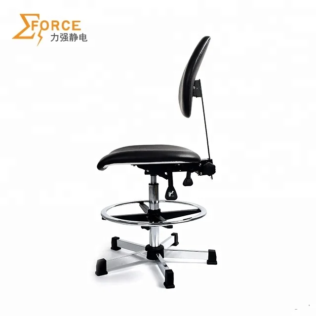 Office Height Adjustable Staff Drafting Chair Ergonomic Office Stool Chair Swivel Task Chair