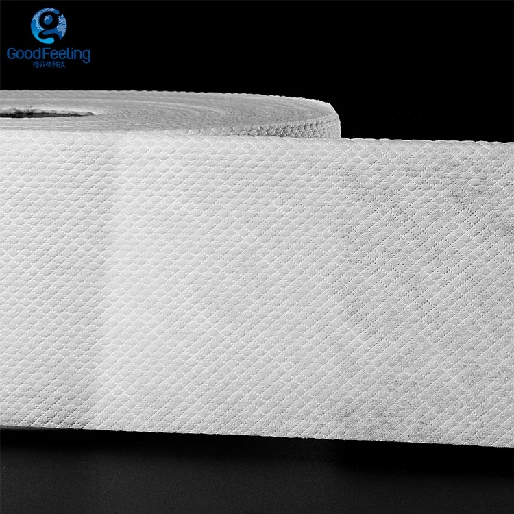 Подгузник для взрослых, верхний лист 3D, двухслойный, с тиснением, гидрофильный, нетканый, горячий воздух, нетканый для детей, Фильтрующая Ткань, заводская, под заказ, 24 г