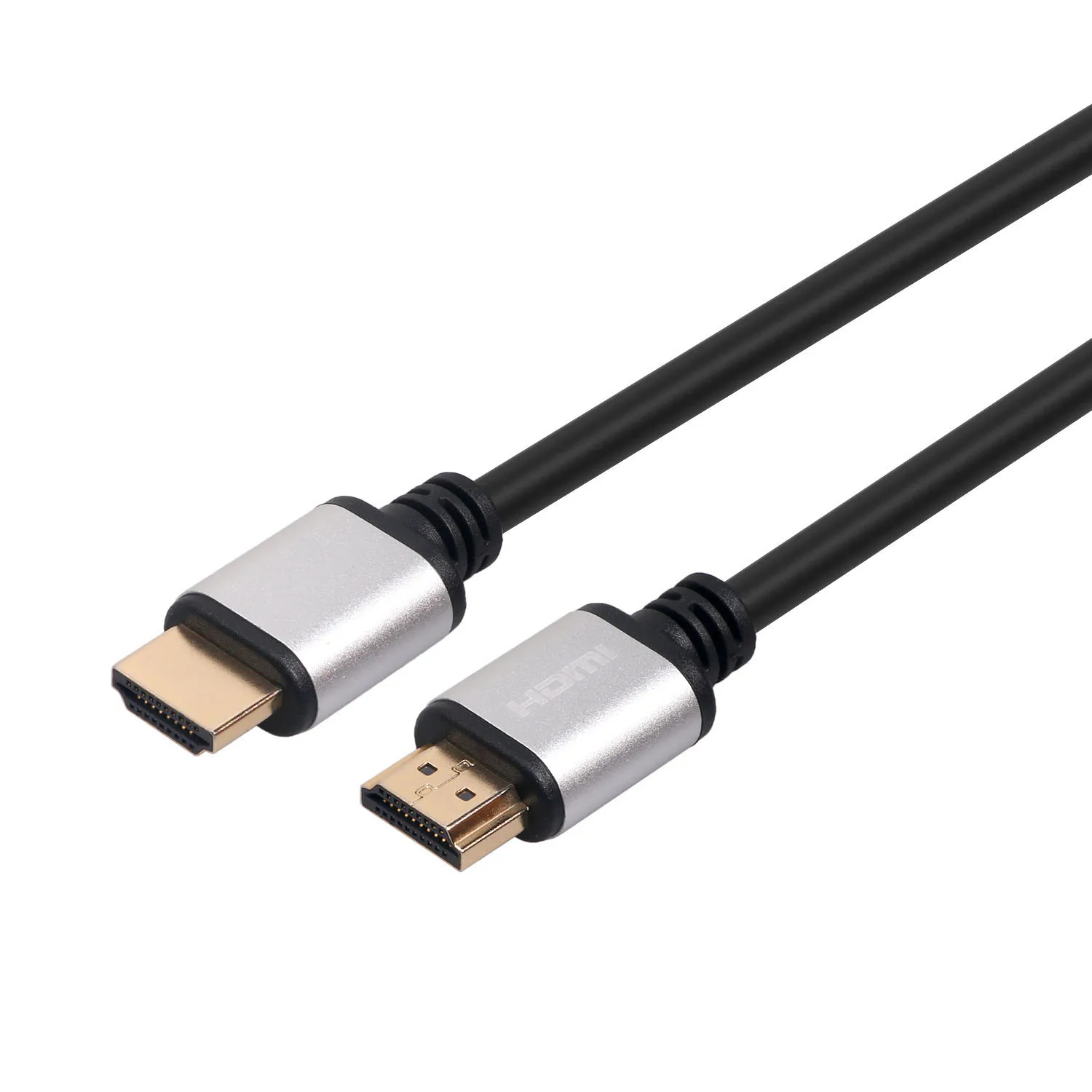 Metal Shell High Speed Stock HDMI Cable With Ethernet Supports 4K 60Hz 2160p UHD for HDTV PS4 Projector