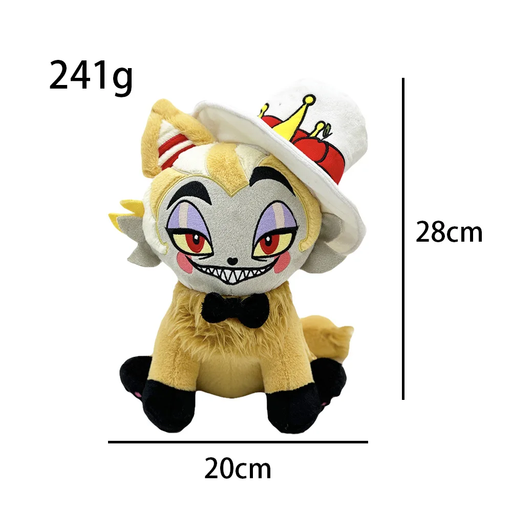 Wholesale hazbin Hotel Meow Plush animal toy New hazbin Hotel Meow Husk plush Toy doll