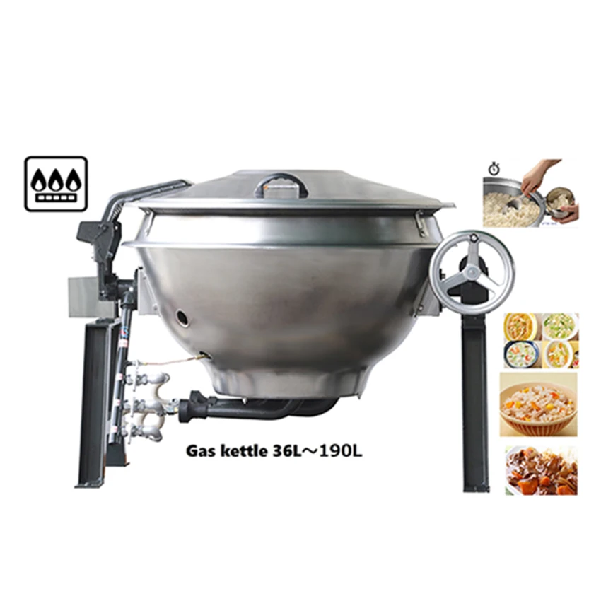 Jam,meat and porridge cook kettle with delicate and superior design
