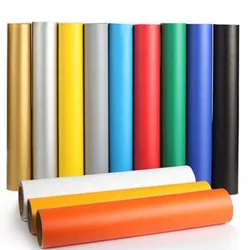 Bright Color Permanent Adhesive Pu Film Heat Transfer Vinyl Roll For T-Shirt