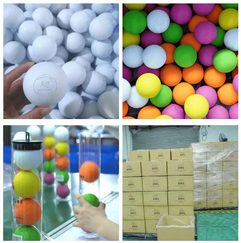 Therapy Fascial Balls Foot Back Shoulder Massage Solid Silicone Lacrosse Ball for Myofascial Release & Pain Relief