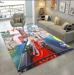 Cute Baby Yoda Mandal-Orian Area Rug Non Slip Ultra Large Super Soft Welcome Mat Peripheral Carpet Home Decor