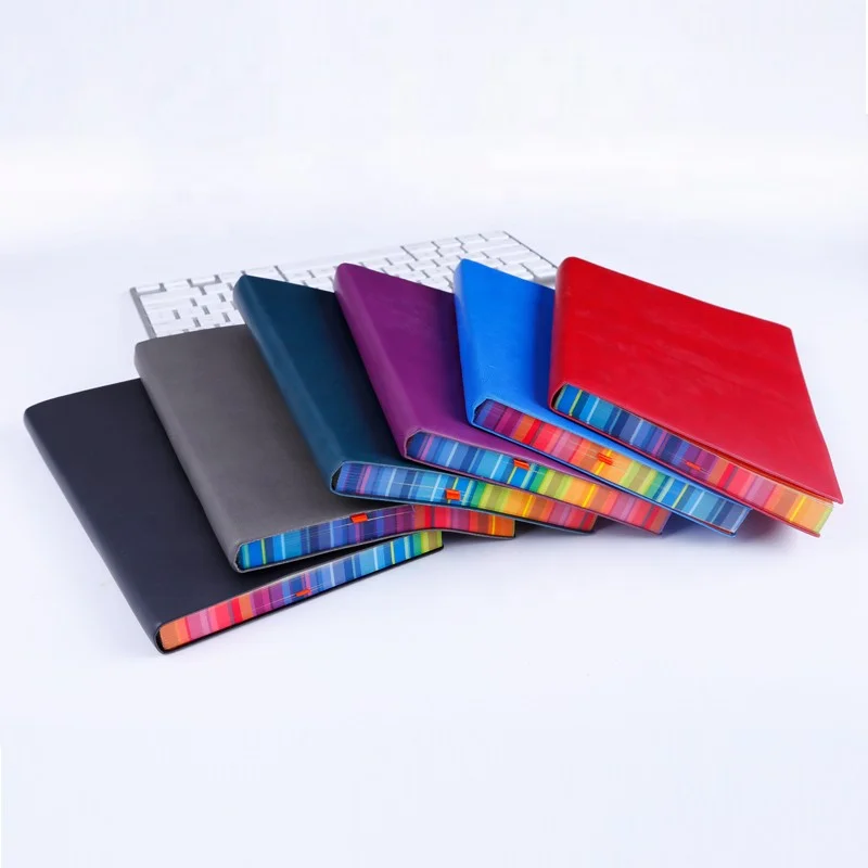 Новинка 2022 года полноцветный мягкий чехол в мягкой обложке с золотым краем блокнот A5