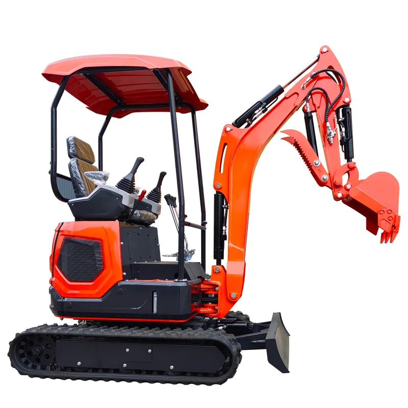 mini excavator 1.8 ton swing boom excavadora digger 2 ton 1 ton mini excavators