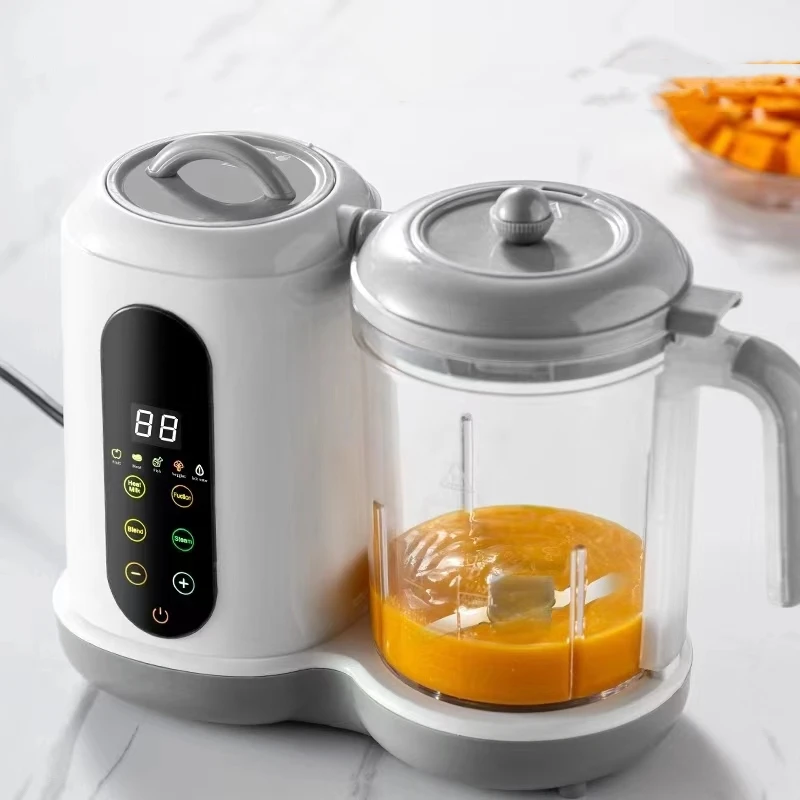 ZSWF-QF168 Electric Food Processor Hot Selling 110V  4 in 1Blender Multifunctional Juicer All-In-One Complementary Food Machine