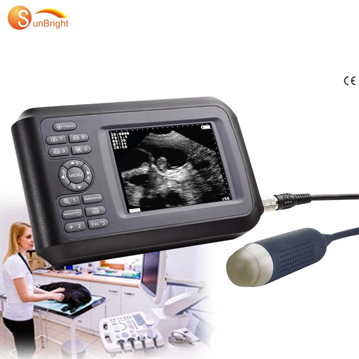 New arrival CE approve ultrasound device vet black and white handheld ultrasound ultrasound scanner