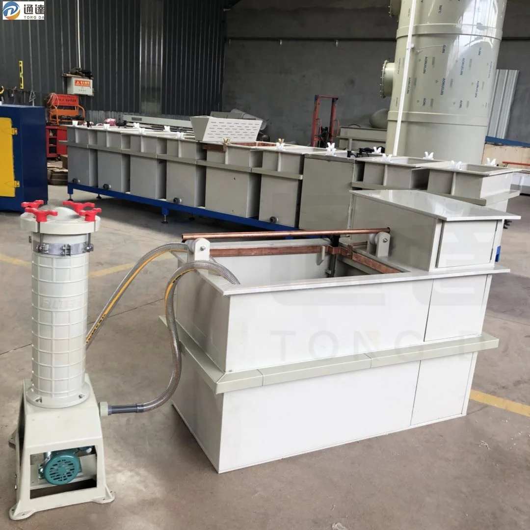 Mini plating machine copper electroplating machine with degreasing tank