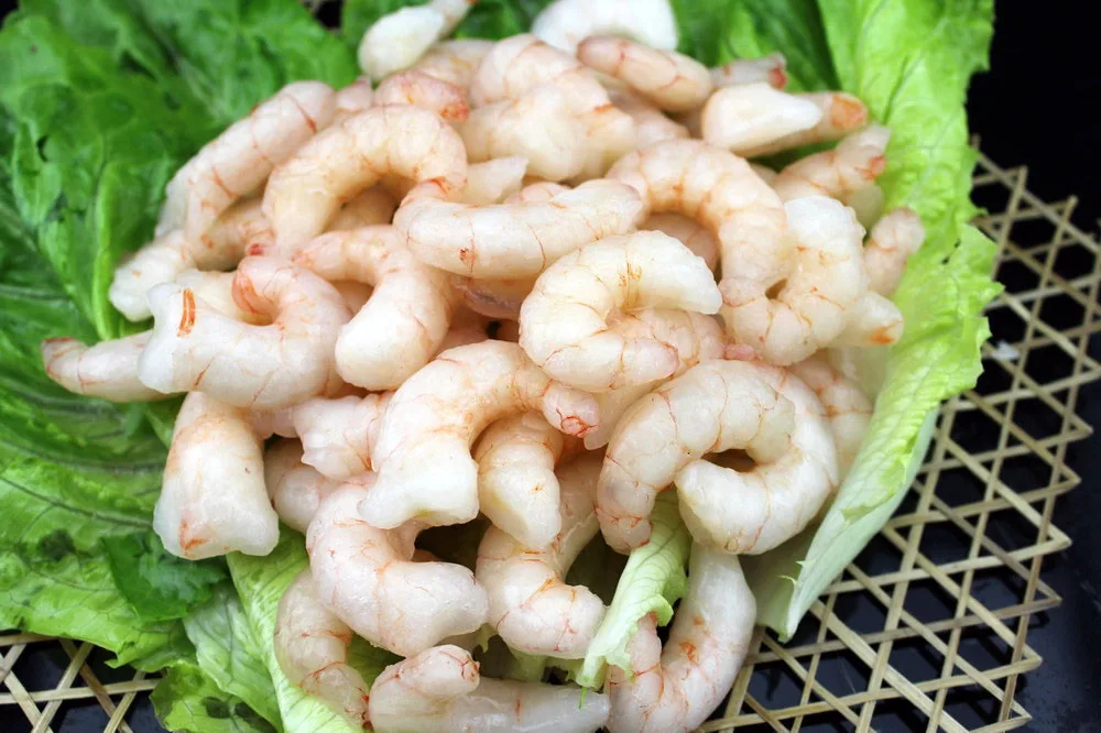 
Hot sale frozen red shrimp fresh shrimp pud big size 