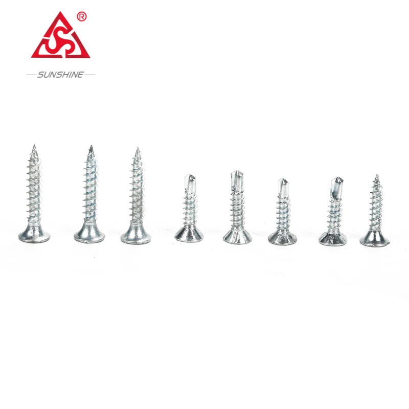 galvanized Self-Tapping Phosphating Drywall Screws With Bugle Head