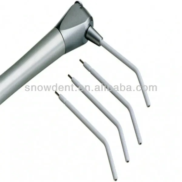 CE Certified Disposable Dental Three-Way Syringe Tips Made of Durable Plastic for Turbine Powered Use