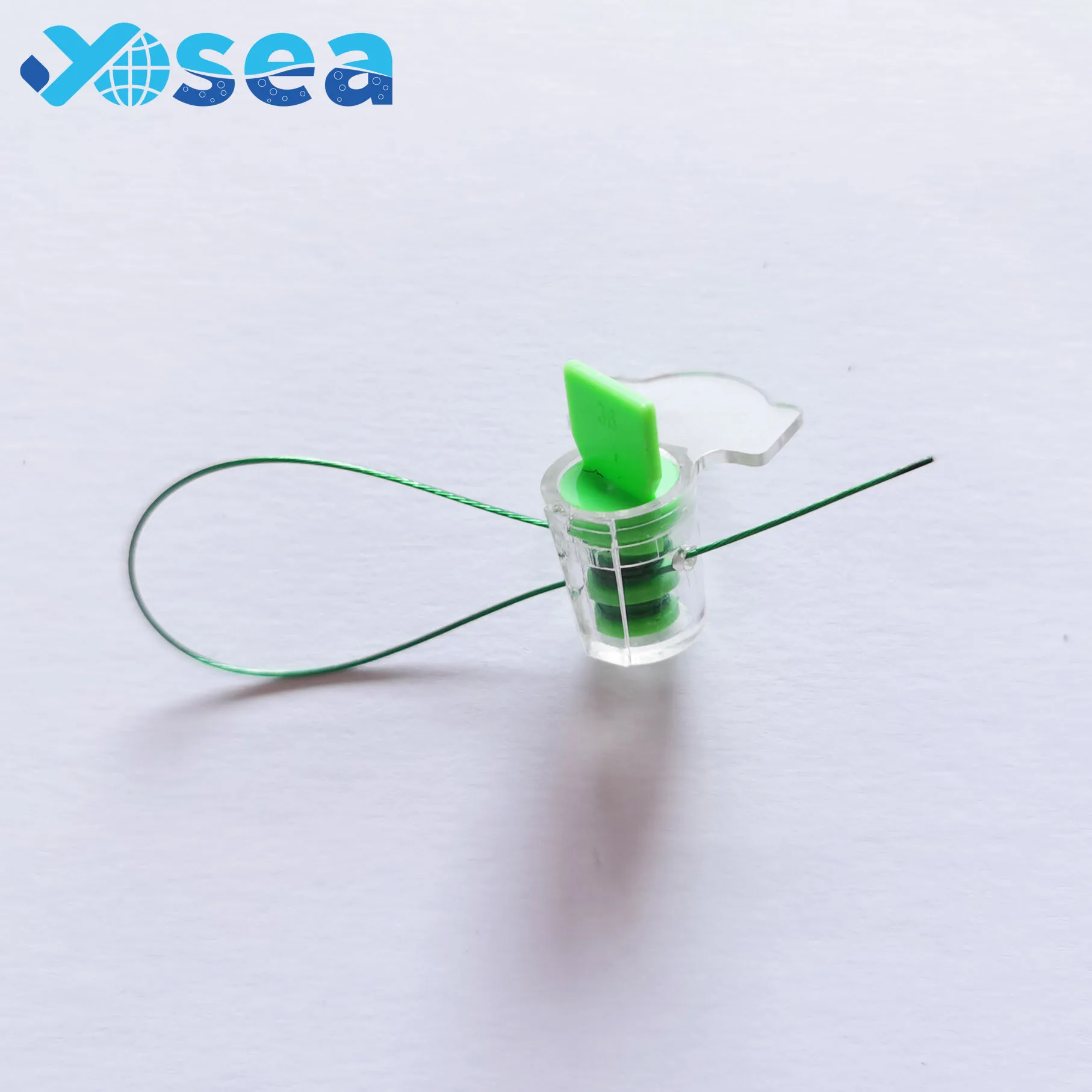 twisted plastic security electric meter lock for gas meter