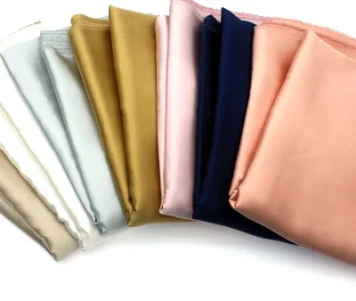 Wholesale Custom 100% Mulberry Silk Fabric Pure Ice 100 Raw Silk Fabric