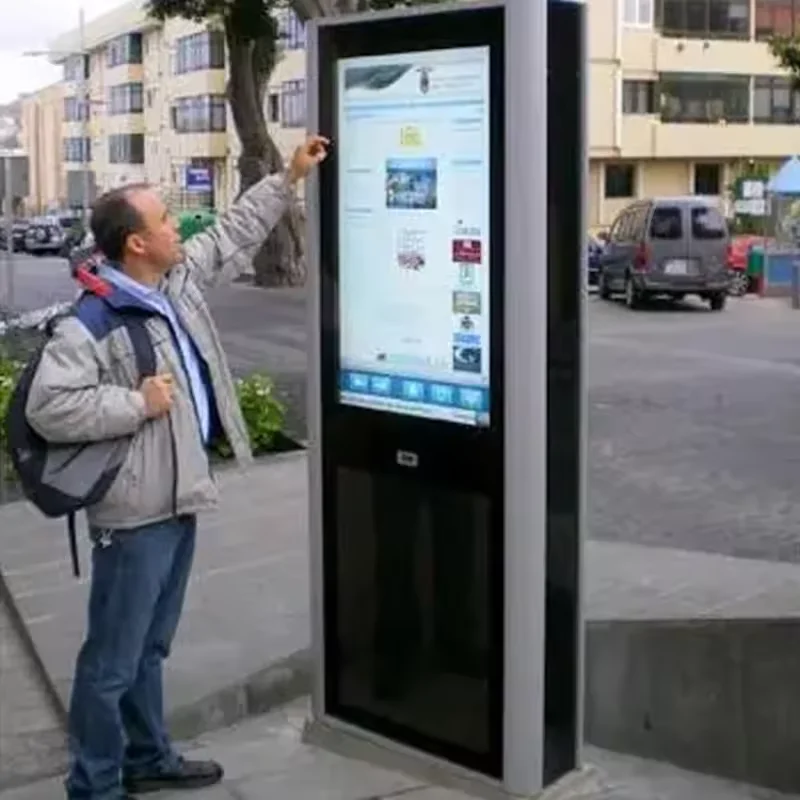 Hot Selling Cheap Canopy Outdoor Advertising Machine Waterproof Outdoor Advertising Machine