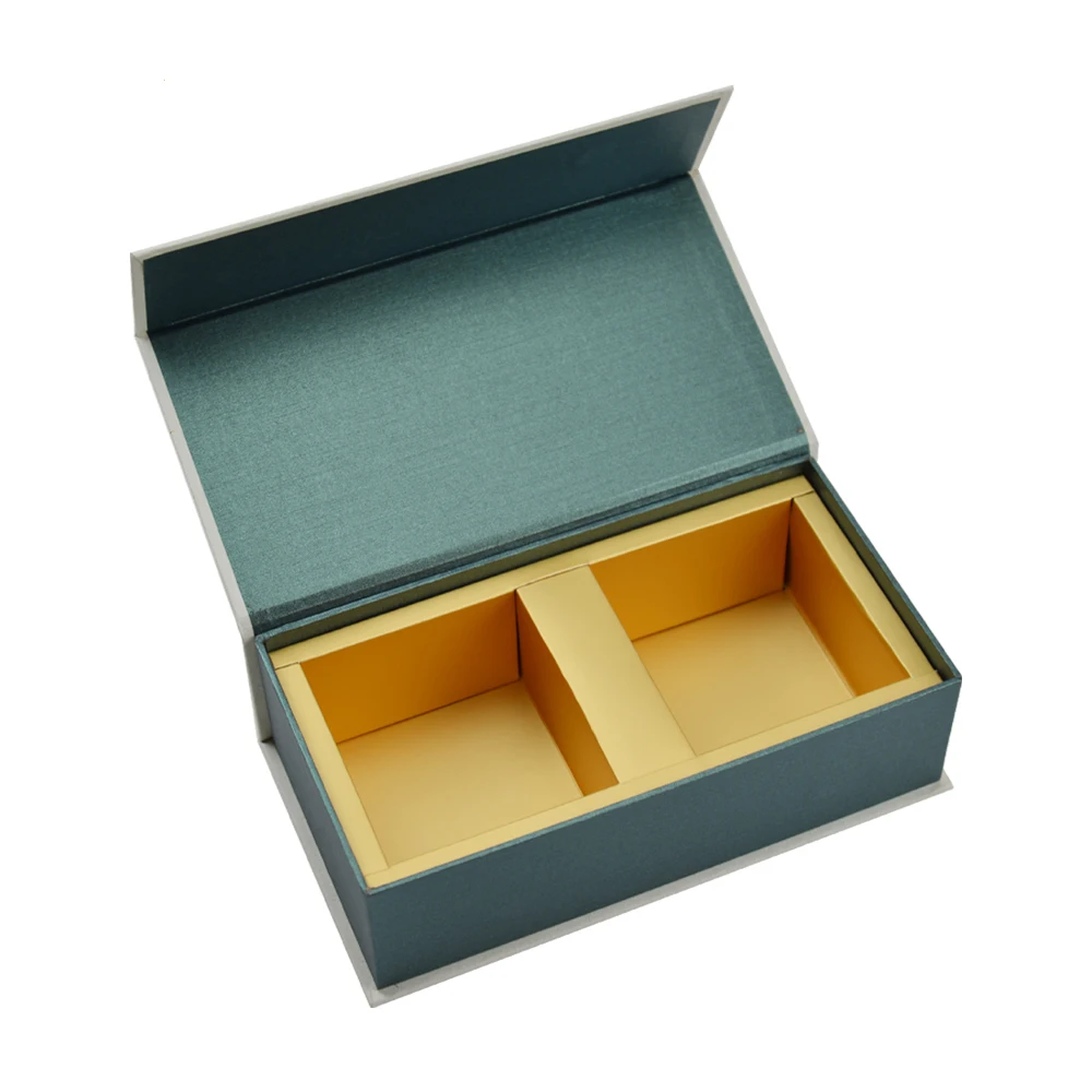 Luxury Square Chipboard Paper Magnetic Closure Gift Box For Custom soap packaging