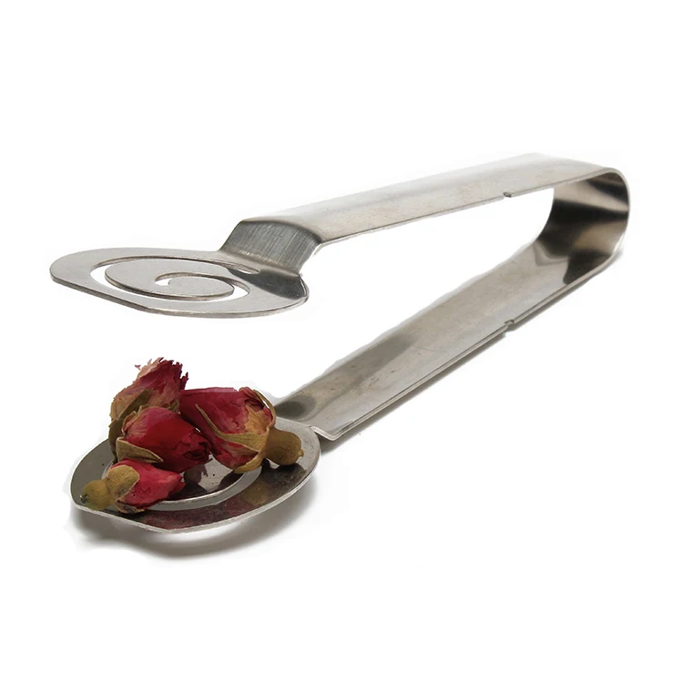 Высококачественное бытовое чайное обслуживание, щипцы из нержавеющей стали для чайных пакетиков, щипцы для любителей чая