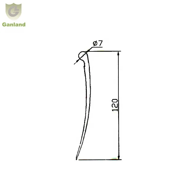 GL-15524 Side Curtain Truck Trailer Tautliner Pelmet Rubber Weather Strip