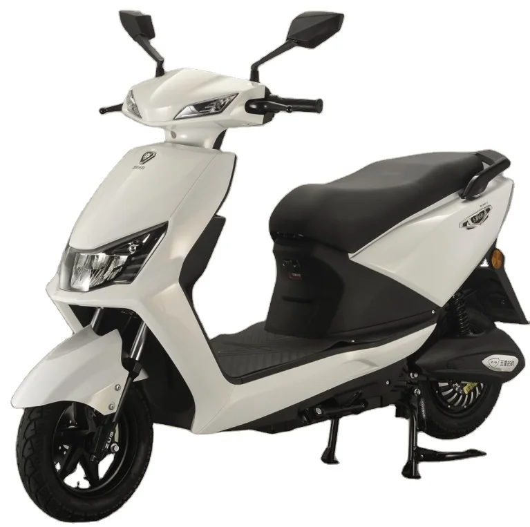 Lithium battery and lead acid battery electric motorcycle with big storage box