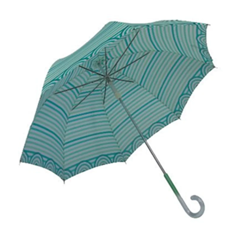 Gift Umbrella Manufacture Manufacture 60cm 8K Special Curved Handle Colorful Ladies Fashion Stick Umbrella