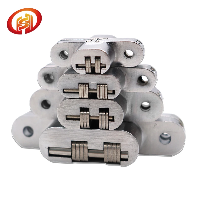 Furniture Hardware  Door Concealed Hinge Zinc Alloy Heavy Duty Hinges 180 degree Door Hinges