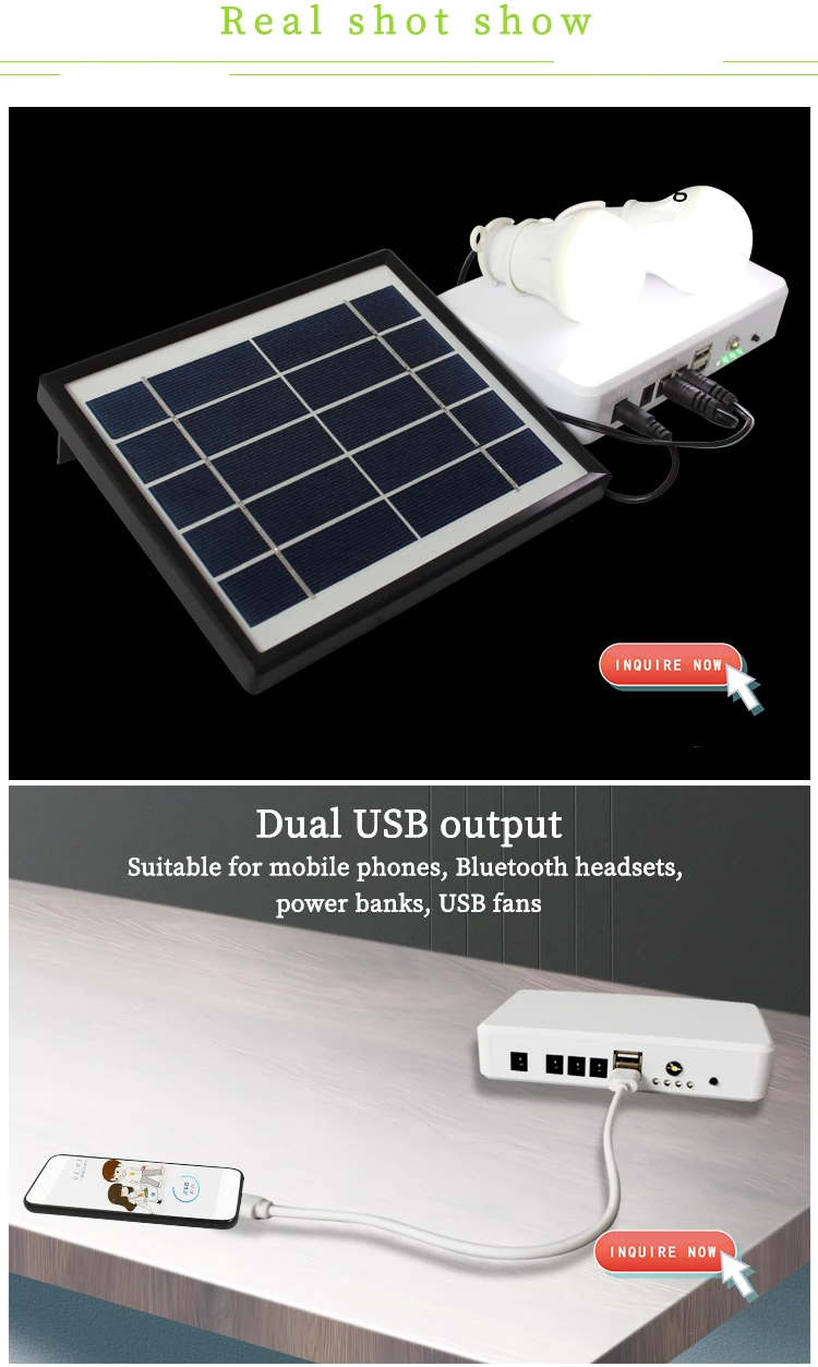  6V5W Солнечная Светофорная панель энергосистема для дома