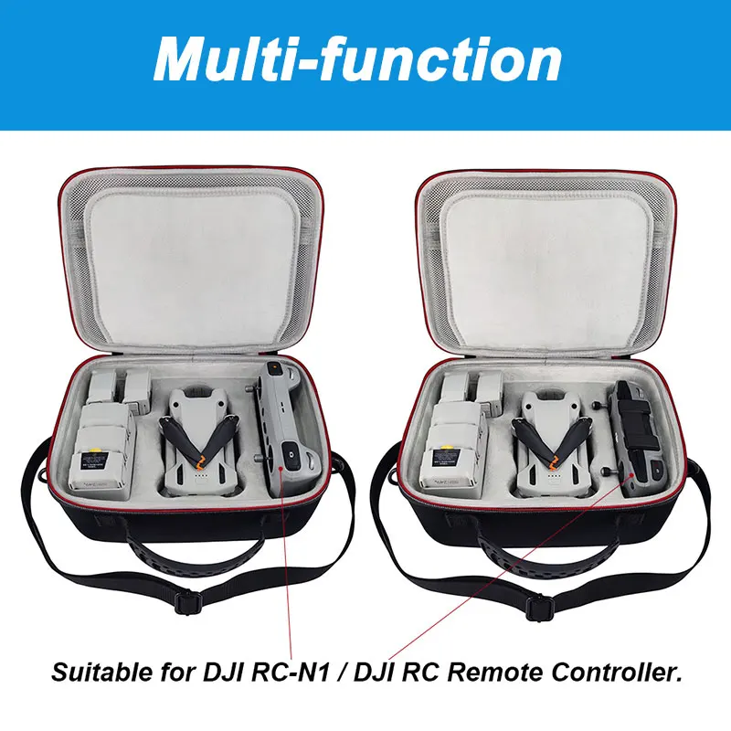 Portable Large Capacity EVA Hard Bags Drone Accessories Carrying Case for Dji Mini 3 Pro