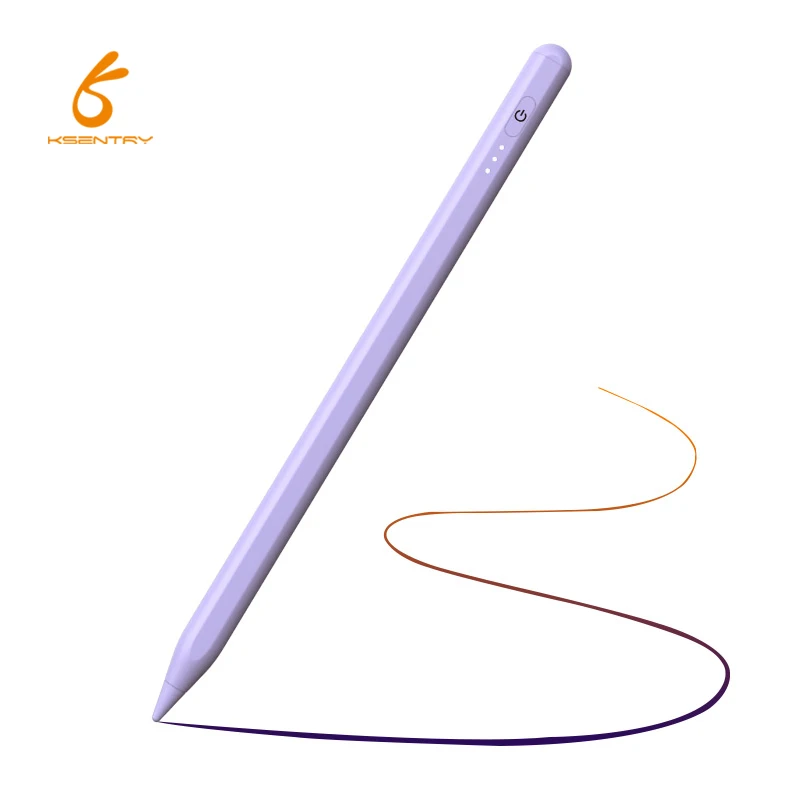led indicator tilt function stylus for apple pencil tablet ipad with palm rejection