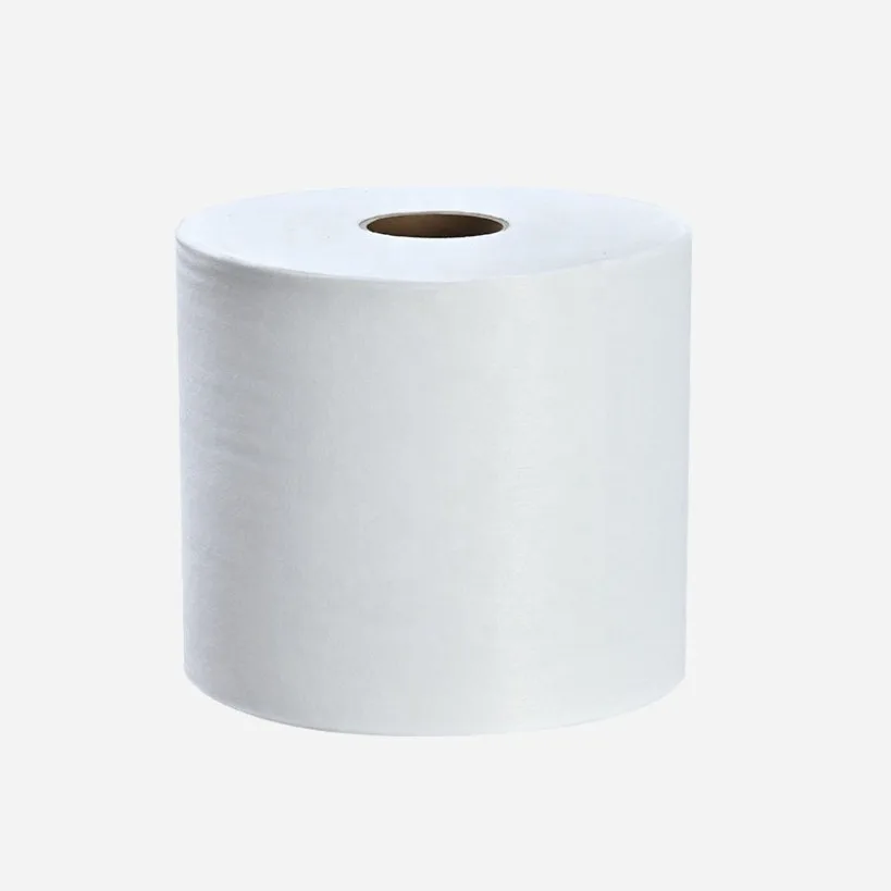 Cheap Price 50% Viscose And 50% Polyester Material Plain Spunlace Nonwoven Fabric For Disposable Cotton Pads