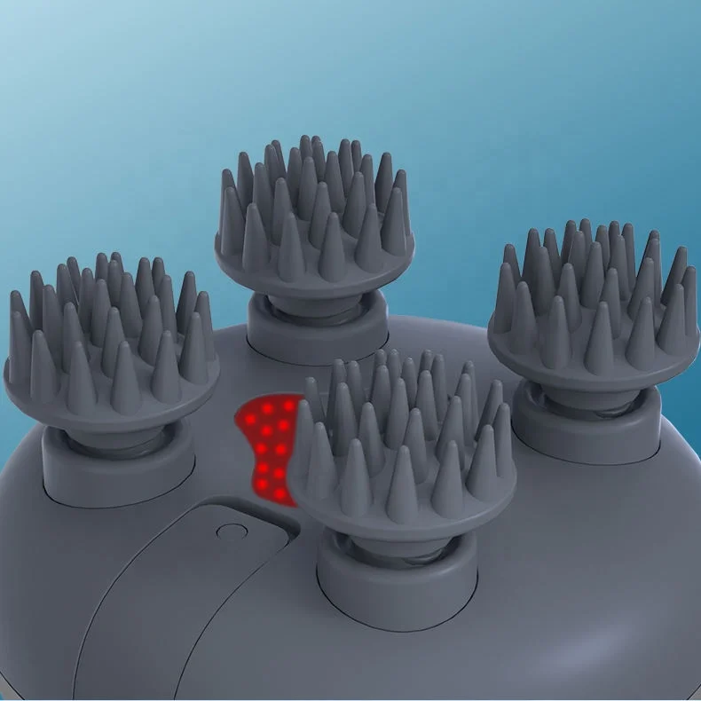 Electronic automatic rechargeable head spa massage electric head scalp massager scalp Stress Relax machine device tool for head