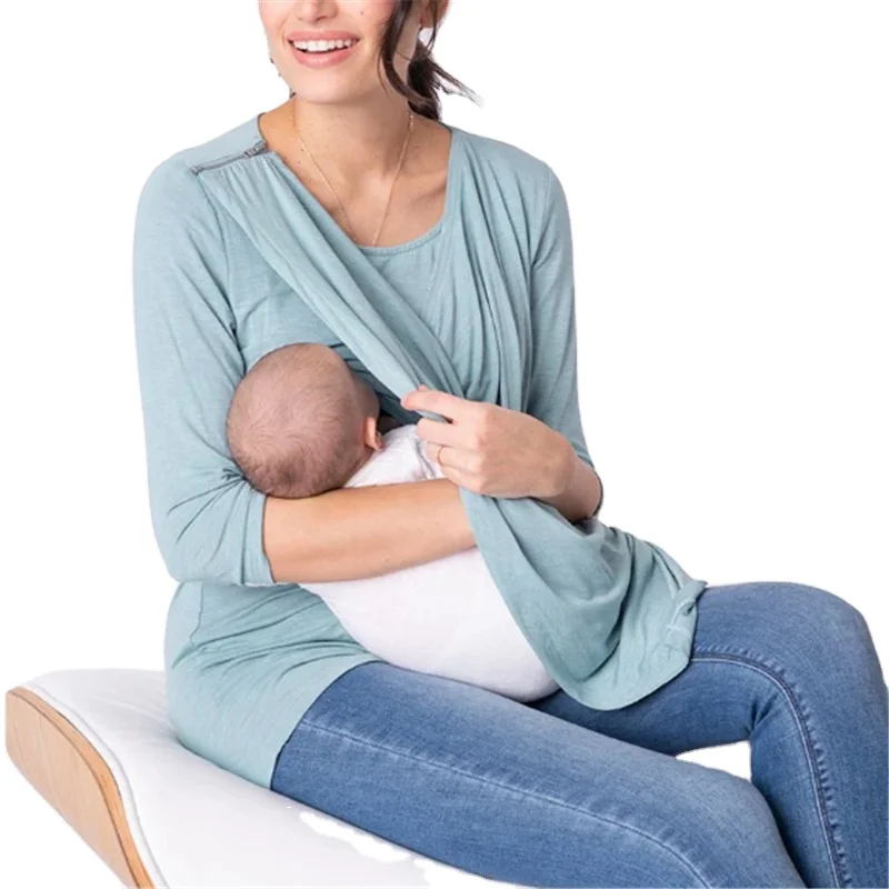 sexy tops for women 2021 women casual t shirts pregnant top for feeding