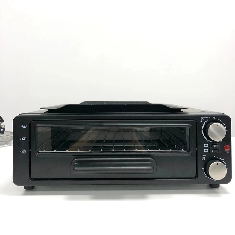 JUNWEI KX-1814 12l 14l 15l table top Oven flying pan toaster pizza Ovens grilled oem mini tandoor home electric oven