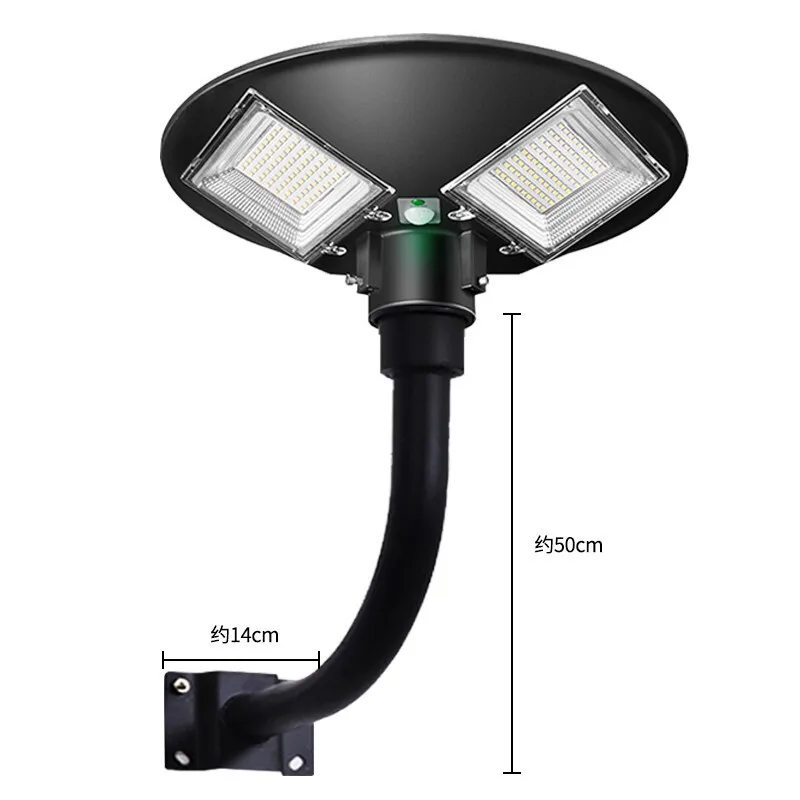 LIGHTSINCERE hot sale ufo solar garden light ip65 solar street led light solar power garden lights outdoor waterproof led decor