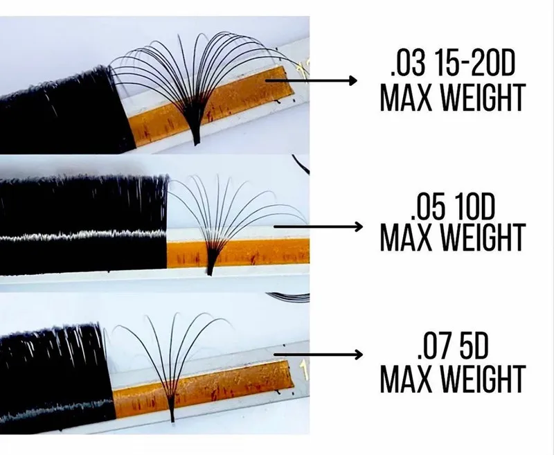 20-25mm 03 w cashmere eyelash extension trays easy fan pbt russian lash extensions wholesale