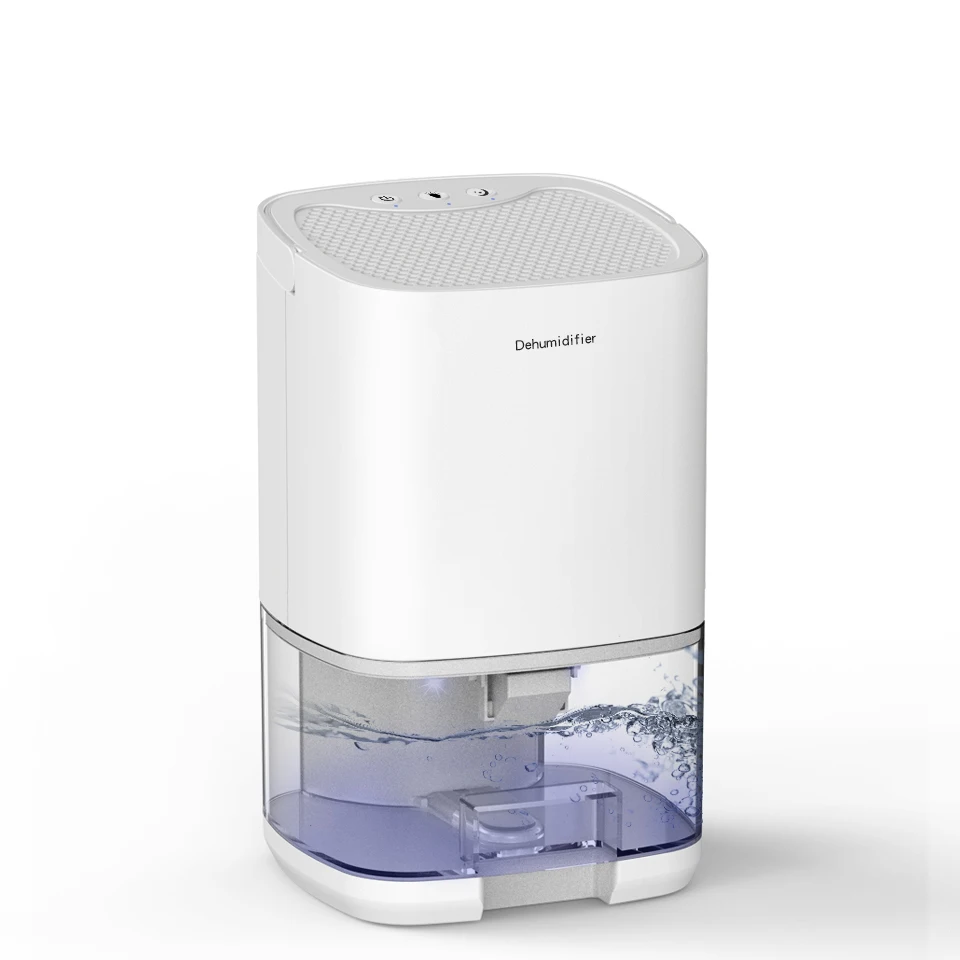 2021 г., популярный товар, портативный мини-осушитель воздуха с очистителем воздуха, домашний электрический, 1 л, 7 светодиодов