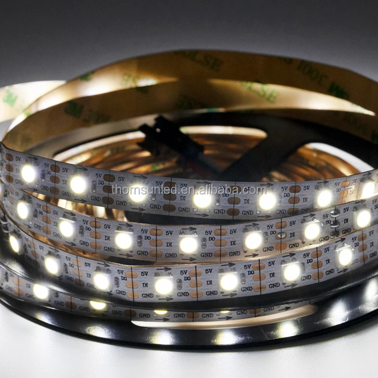 
5v individually addressable 5 meters led strip sk6812 6500k led strip light 