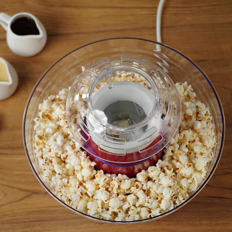 Customized Party Popper Air Popcorn Maker Machine Pop Corn Maker With Bowl