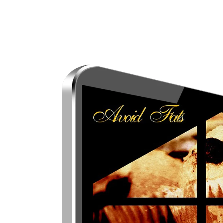 65 inch floor standing advertising kiosks remote update 2+8 GB vertical digital signage