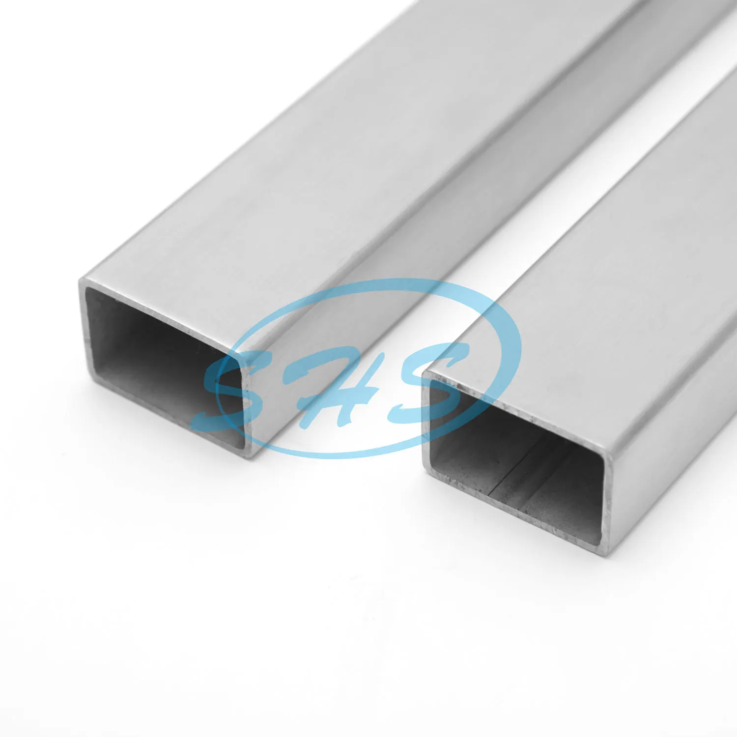 Customize JIS 201 304L 304 316L Stainless Steel Rectangular Tubes Pipes with Mirror Surface for Construction Bridge Building