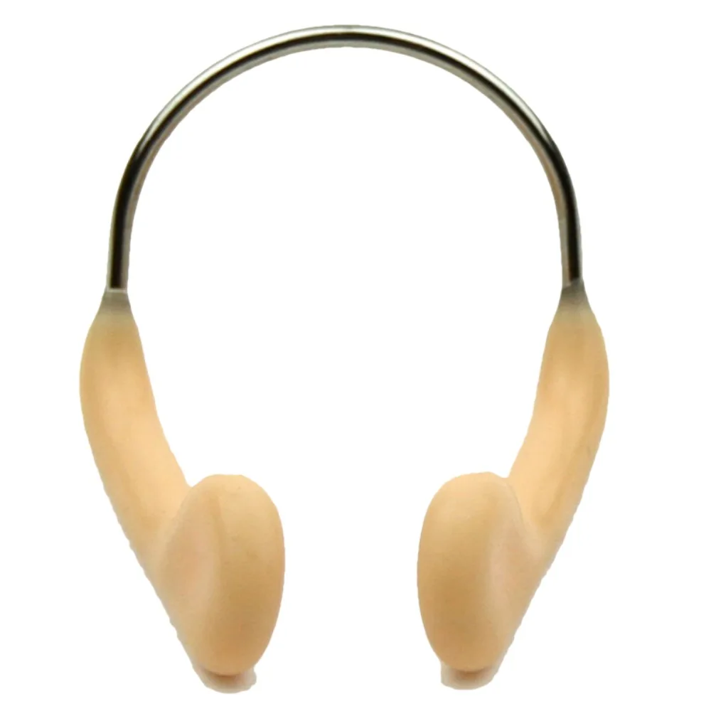 ZLF Soft swimming nose clip unisex durable waterproof swimming accessories metal latex training nose clip NP-1