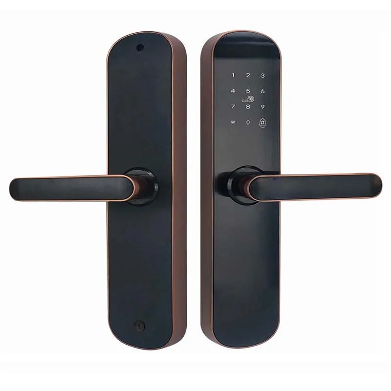 TTLOCK APP Smart Door Lock Wholesale Price Security Rfid Digital Tuya BLE/WIFI Remote Control Fingerprint Smart Lock