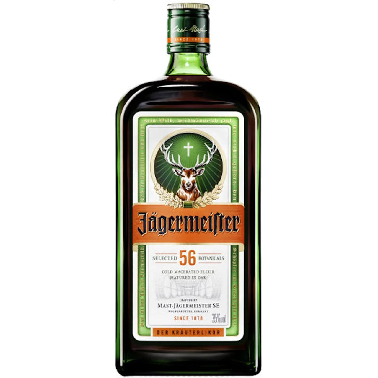 Ликер Jagermeister 0,35 л. Ликер Егермейстер, 0.7. Ликер на травах на Монсерате. Баварские травы.