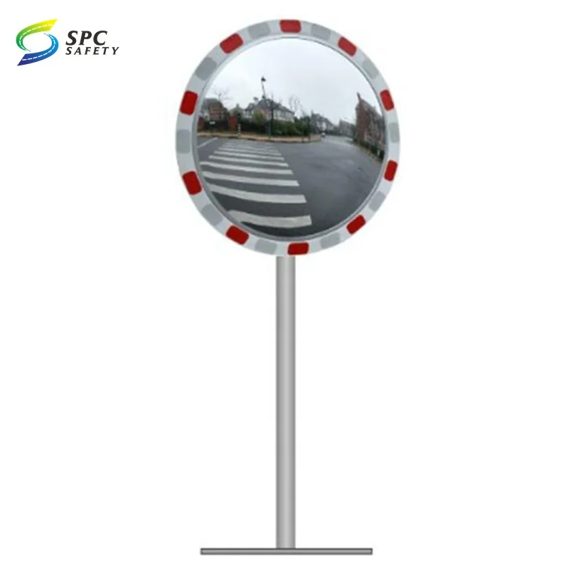European CE certification Rectangular road street driveway blind spot corner security mirror reflection traffic safety mirror