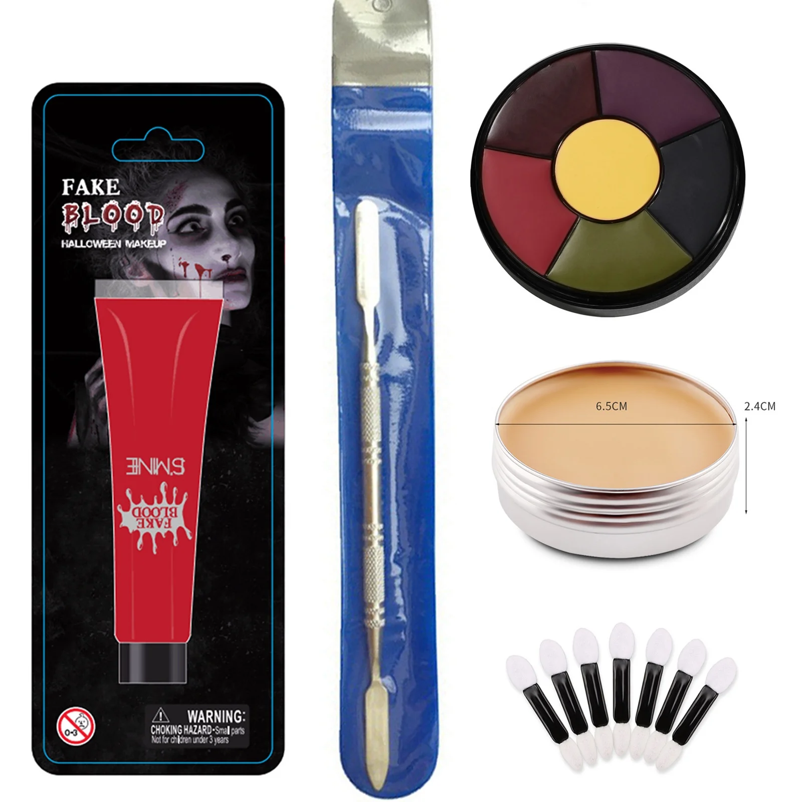 Waterproof face paint Special Effects Make Up Halloween FX Set for Christmas Gifts Cosplay